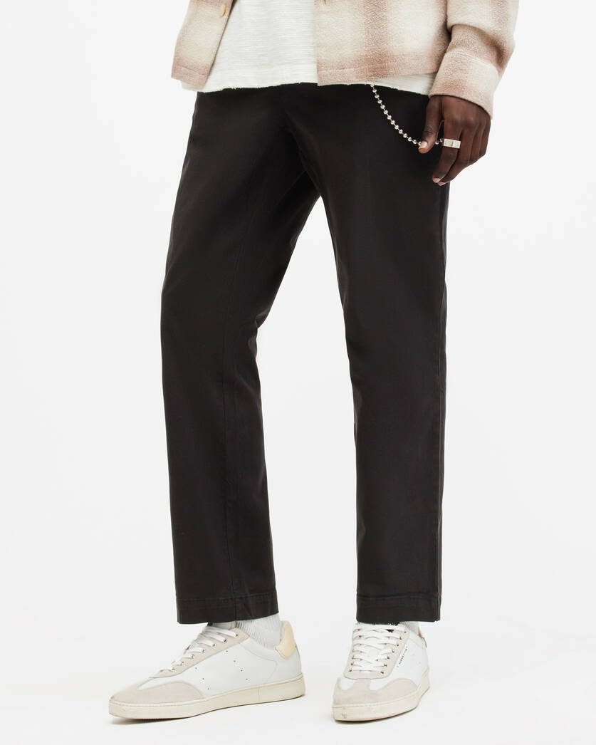 Rhode Cropped Slim Fit Trousers  large image number 1