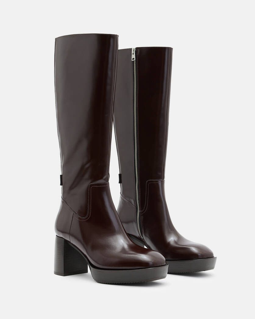 Pip Knee High Leather Boots  large image number 4