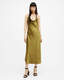 Hadley Jacquard Slim Fit Midi Slip Dress  large image number 3