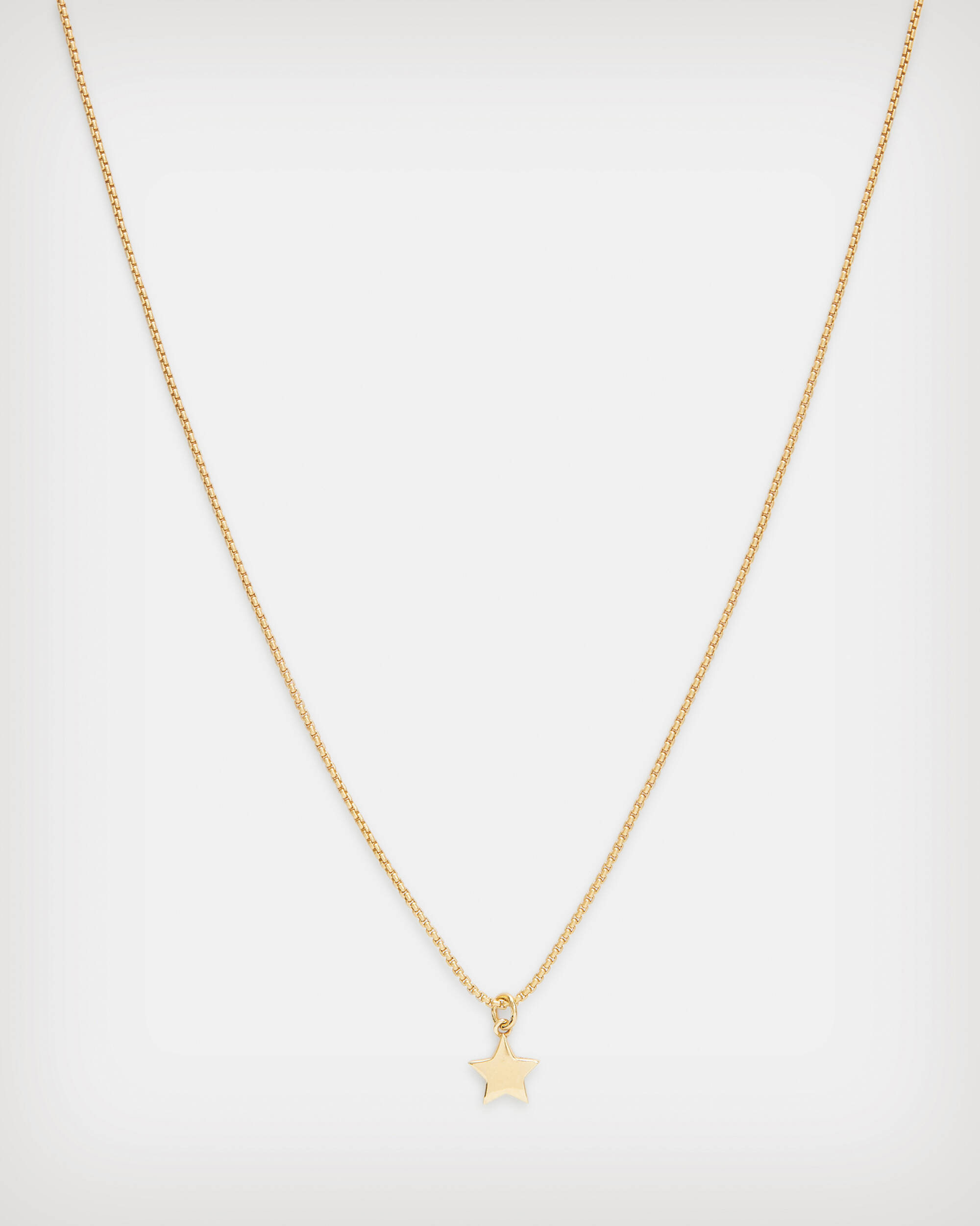Star Pendant Gold Vermeil Necklace  large image number 2