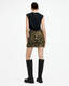 Gloria Mesh Floral Print Kora Mini Skirt  large image number 5