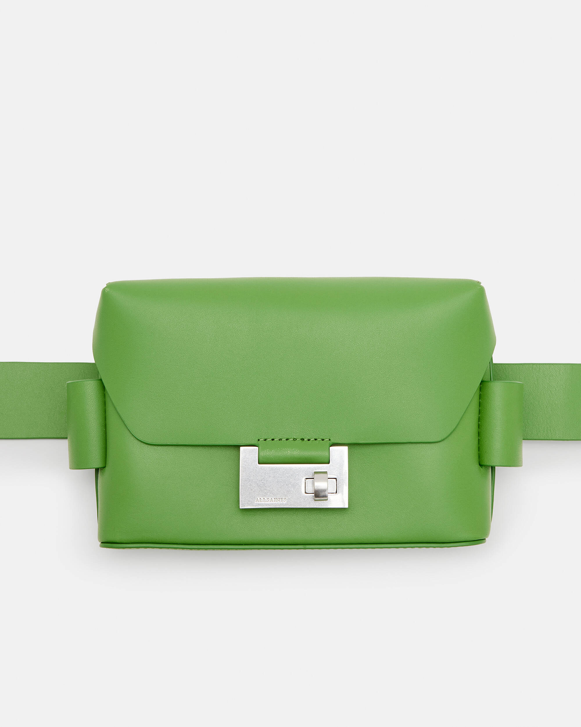 Frankie 3-In-1 Leather Crossbody Bag Green | ALLSAINTS