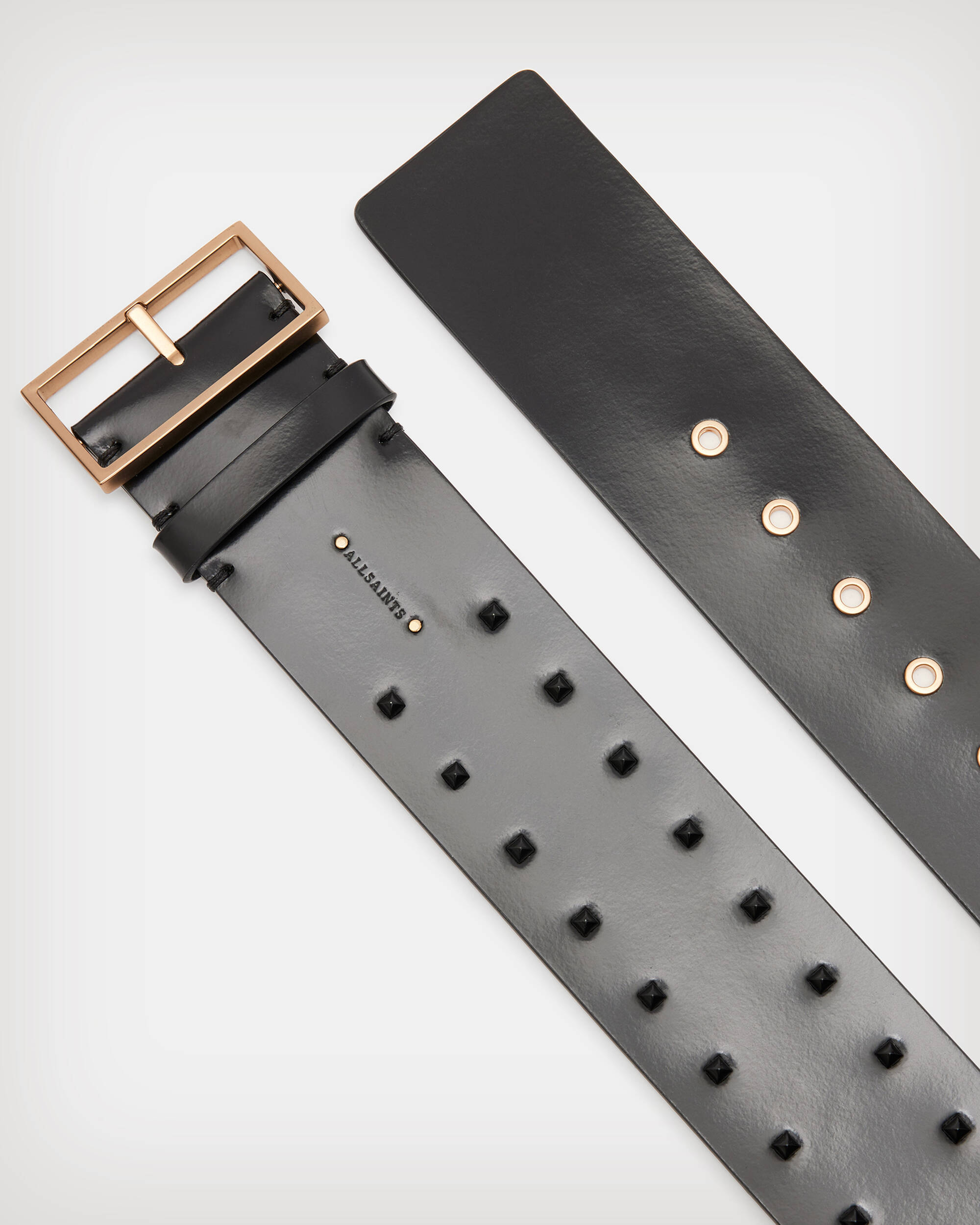 Maxie Studded Wide Leather Belt  large image number 4