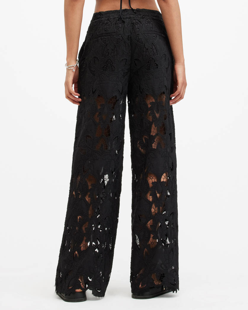 Charli Embroidered Straight Fit Trousers  large image number 7