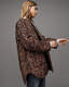 Phyllis Reversible Leopard Print Liner Jacket  large image number 5