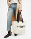 Izzy Logo Print Knitted Tote Bag  large image number 2