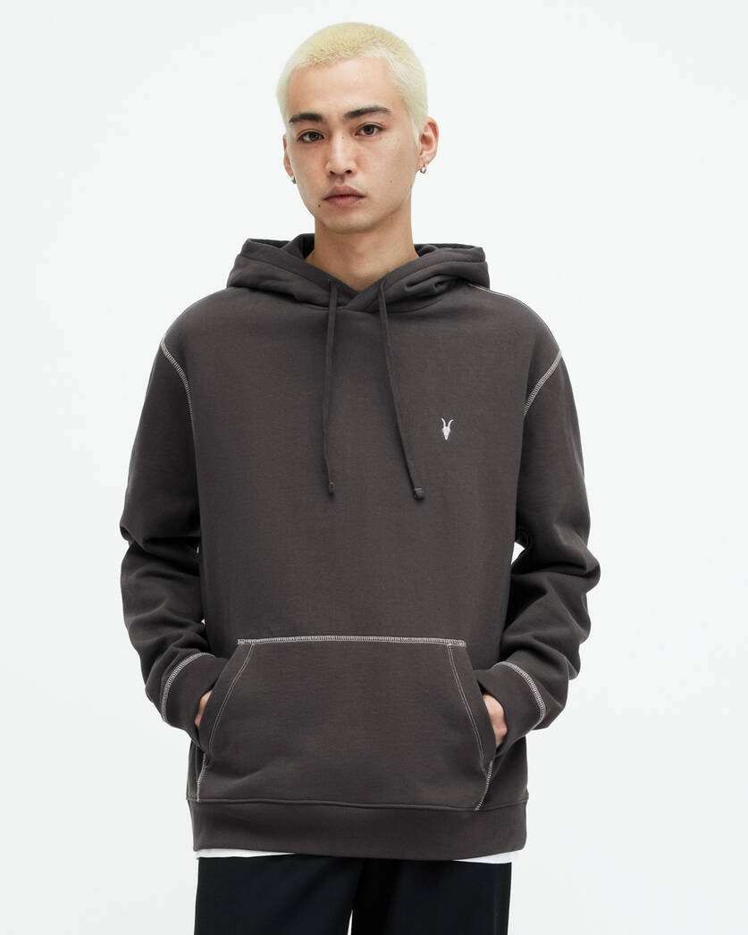 Amir Pullover Contrast Stitch Hoodie  large image number 2