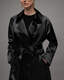 Elltee Shiny Toni Belted Trench Coat  large image number 4