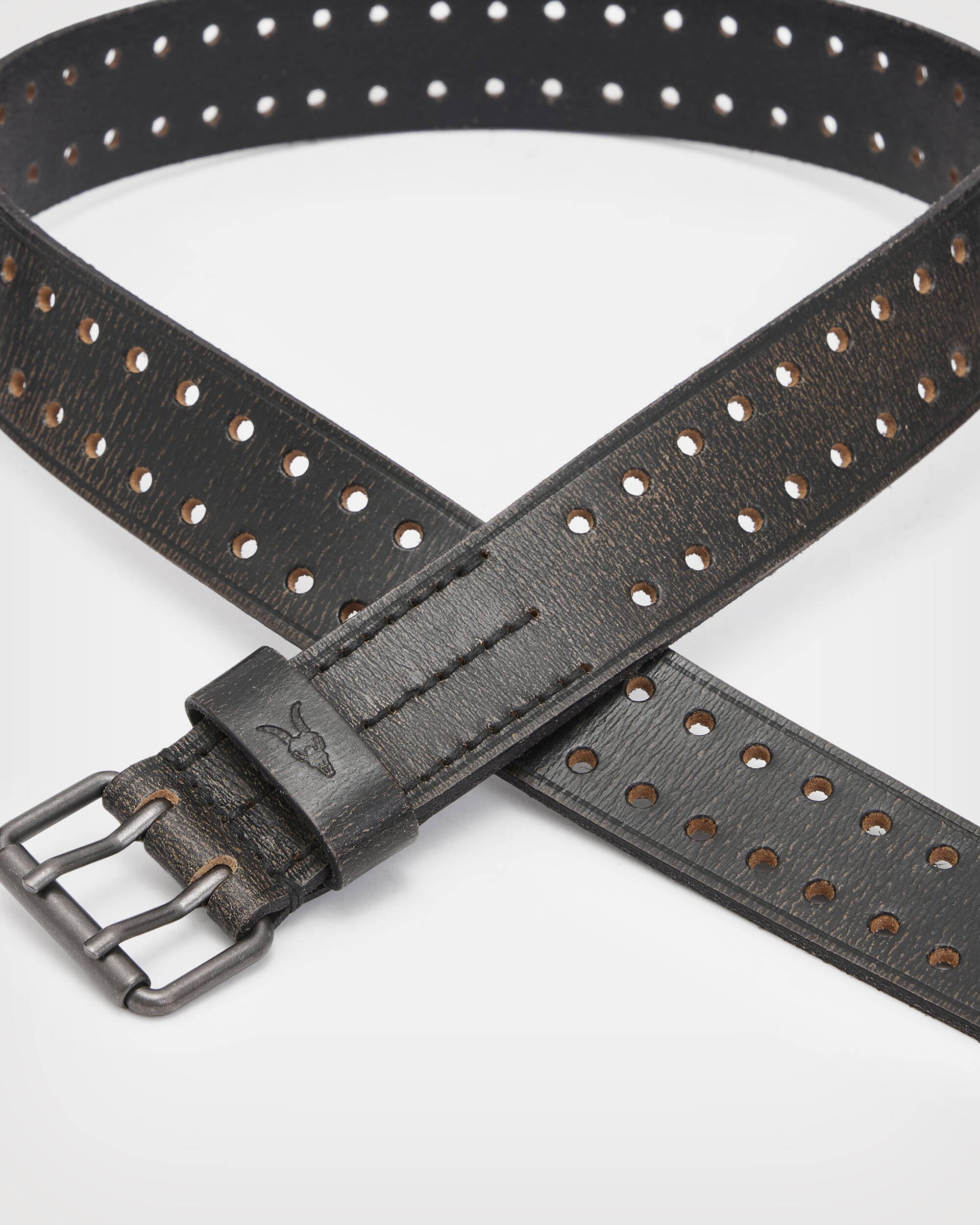 Marty Distressed Leather Belt  large image number 3
