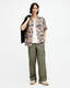 Verge Wide Leg Relaxed Fit Cargo Trousers  large image number 4
