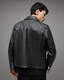 Tune Cropped Zip Up Leather Jacket  large image number 7