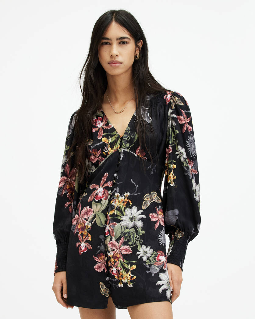 Buy Lakeland Clothing Ariana Floral Black Midi Dress from the Next UK  online shop