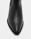 Fox Pointed Toe Leather Chelsea Boots  large image number 2