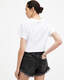 Mallinson Cropped Slim Wrap Over T-Shirt  large image number 5