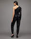 Soraya High-Rise Relaxed Sequin Pants  large image number 5