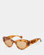 Calypso Bevelled Cat Eye Sunglasses  large image number 5