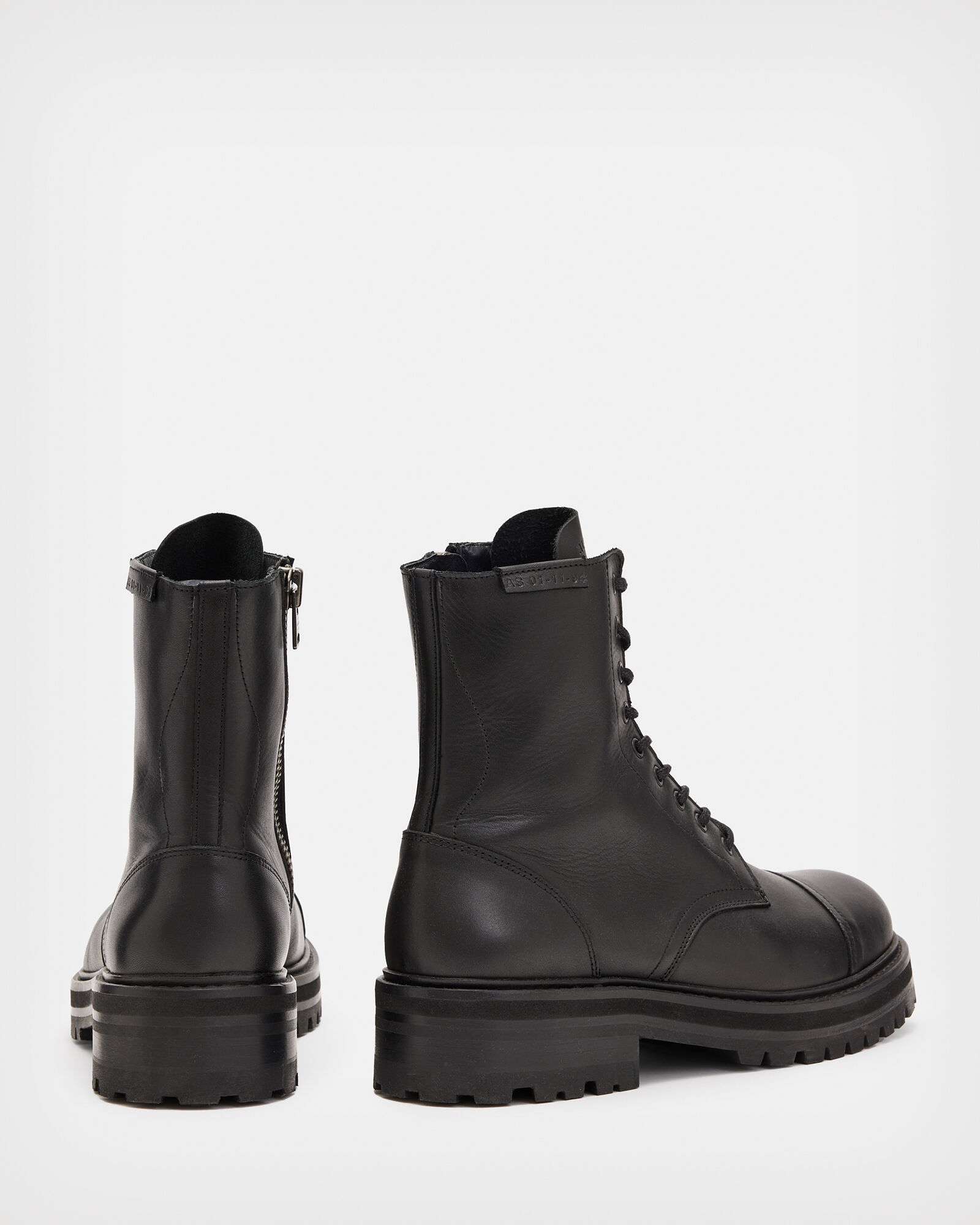 Hank Leather Boots Black | ALLSAINTS US