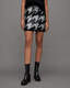 Juela Sequin Houndstooth Toni Mini Skirt  large image number 2