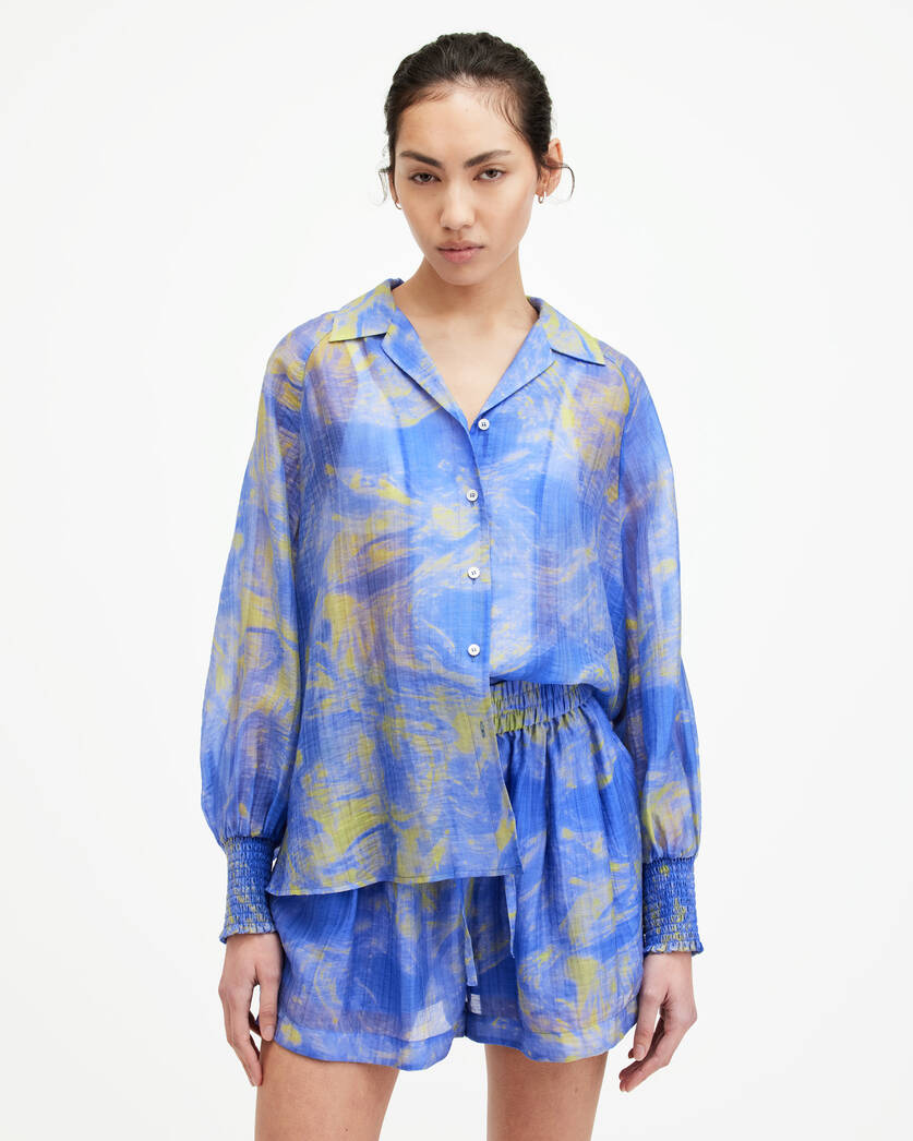 Isla Inspiral Printed Relaxed Fit Shirt  large image number 1