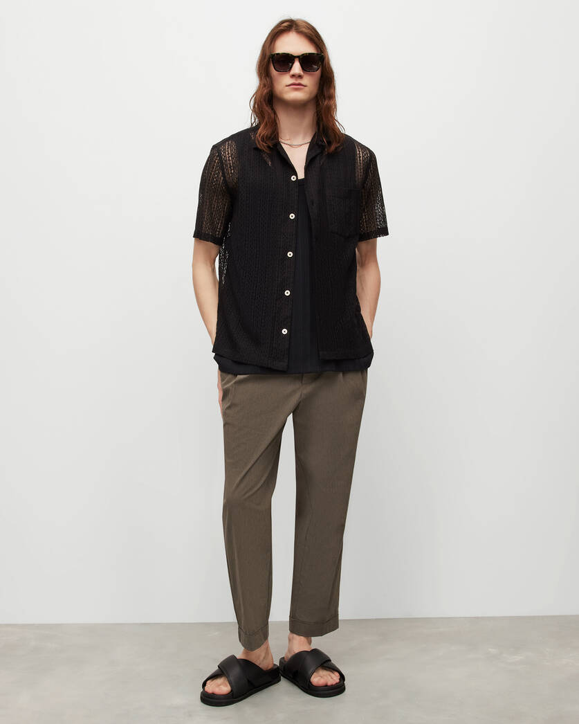 Capella Mid-Rise Cropped Tapered Pants  large image number 6