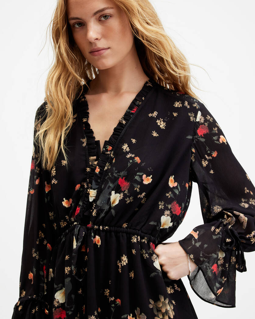 Daria Floral Print Relaxed Fit Romper  large image number 2