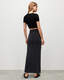 Sierra Low Rise Side Gathered Maxi Skirt  large image number 5