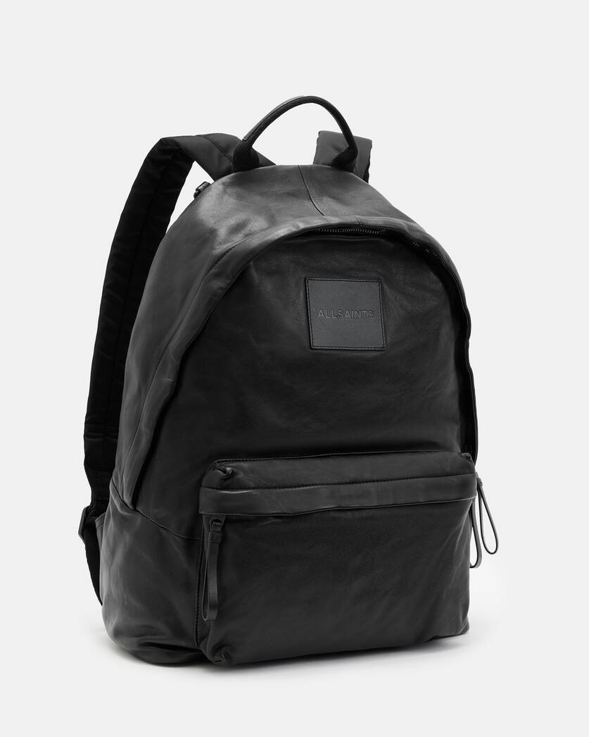 Carabiner Leather Backpack Black | ALLSAINTS US
