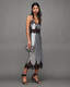 Ophelia Metallic Lace Trim Maxi Dress  large image number 3
