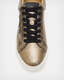 Sheer Leather Shimmer Sneakers  large image number 3