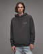 Redact Embroidered Logo Relaxed Hoodie  large image number 2