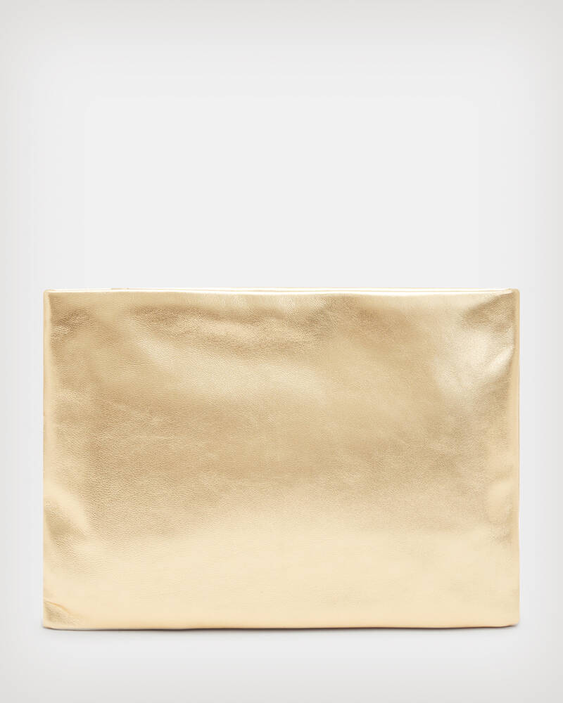Bettina Leather Clutch Bag