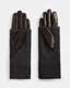 Zoya Knitted Cuff Leather Gloves  large image number 4