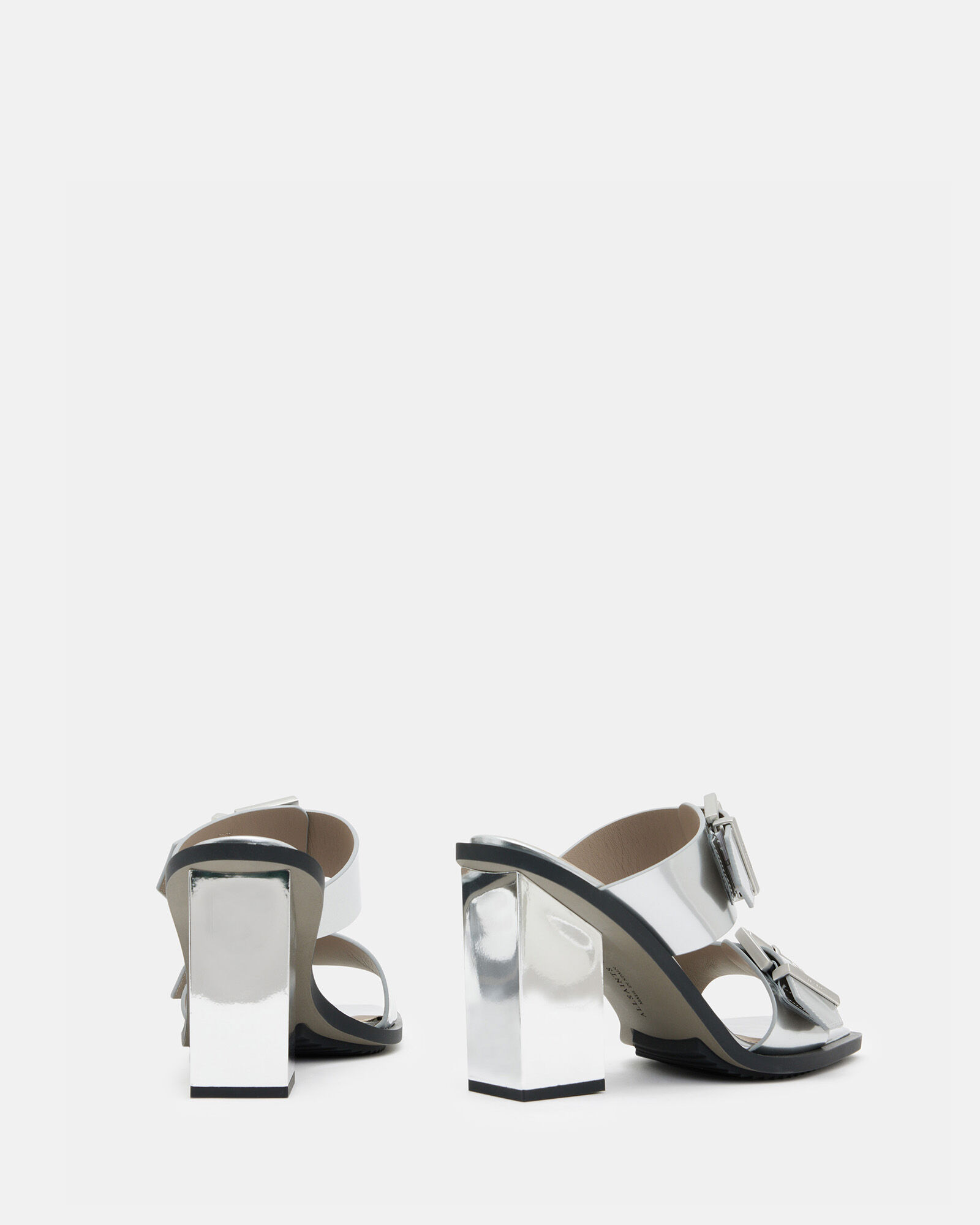 Anabelle Women's Silver Block Heel Shoes | Aldo Shoes