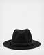 Bronson Wide Brim Wool Fedora Hat  large image number 1