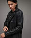 Oken Leather Trench Coat  large image number 5