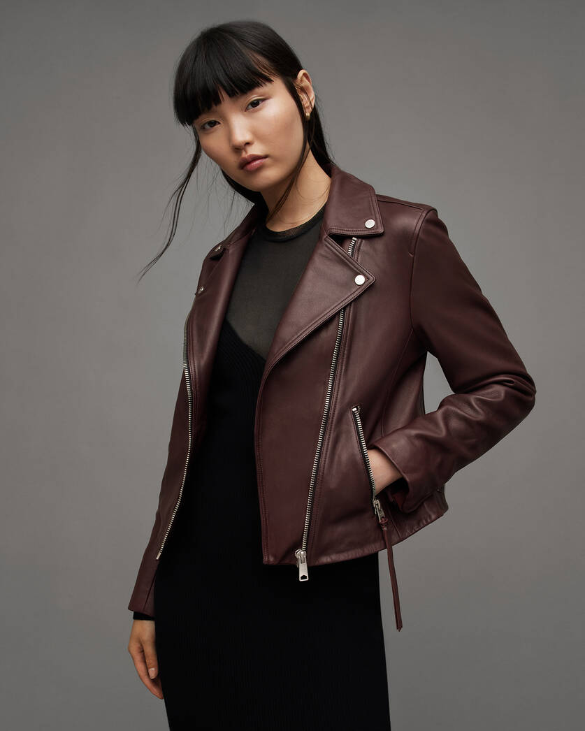 Black Print Leather Biker Jacket Outfits For Men (7 ideas