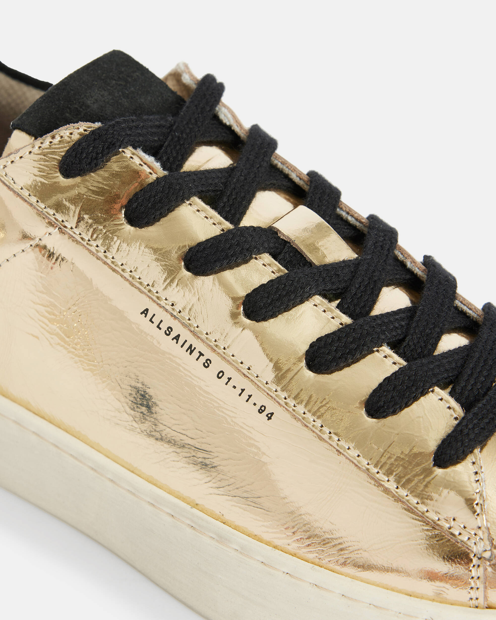 Shana Metallic Leather Sneakers  large image number 6
