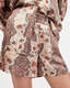 Charli Cascade Print Silk Blend Shorts  large image number 3