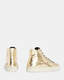 Tana Metallic Leather High Top Sneakers  large image number 7