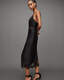 Ophelia Silk Blend Lace Maxi Slip Dress  large image number 3