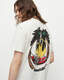 Recline Crew Neck Graphic Print T-Shirt  large image number 1