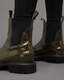 Harlee Shiny Leather Chunky Sole Boots  large image number 4