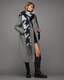 Alexis Star Checked Jacquard Wool Coat  large image number 4