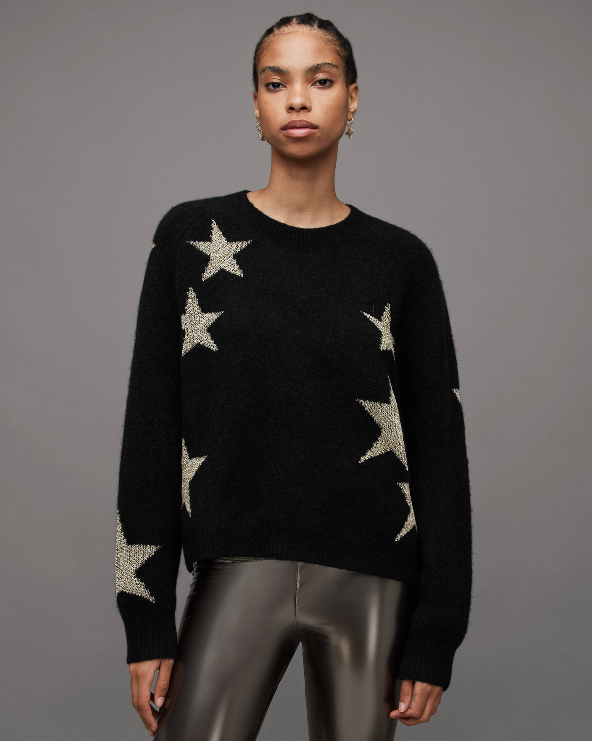 Star Jacquard Sweater  large image number 4