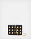 Honore Studded Leather Card Holder  large image number 2