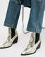 Ria Pointed Snake Leather Boots  large image number 2