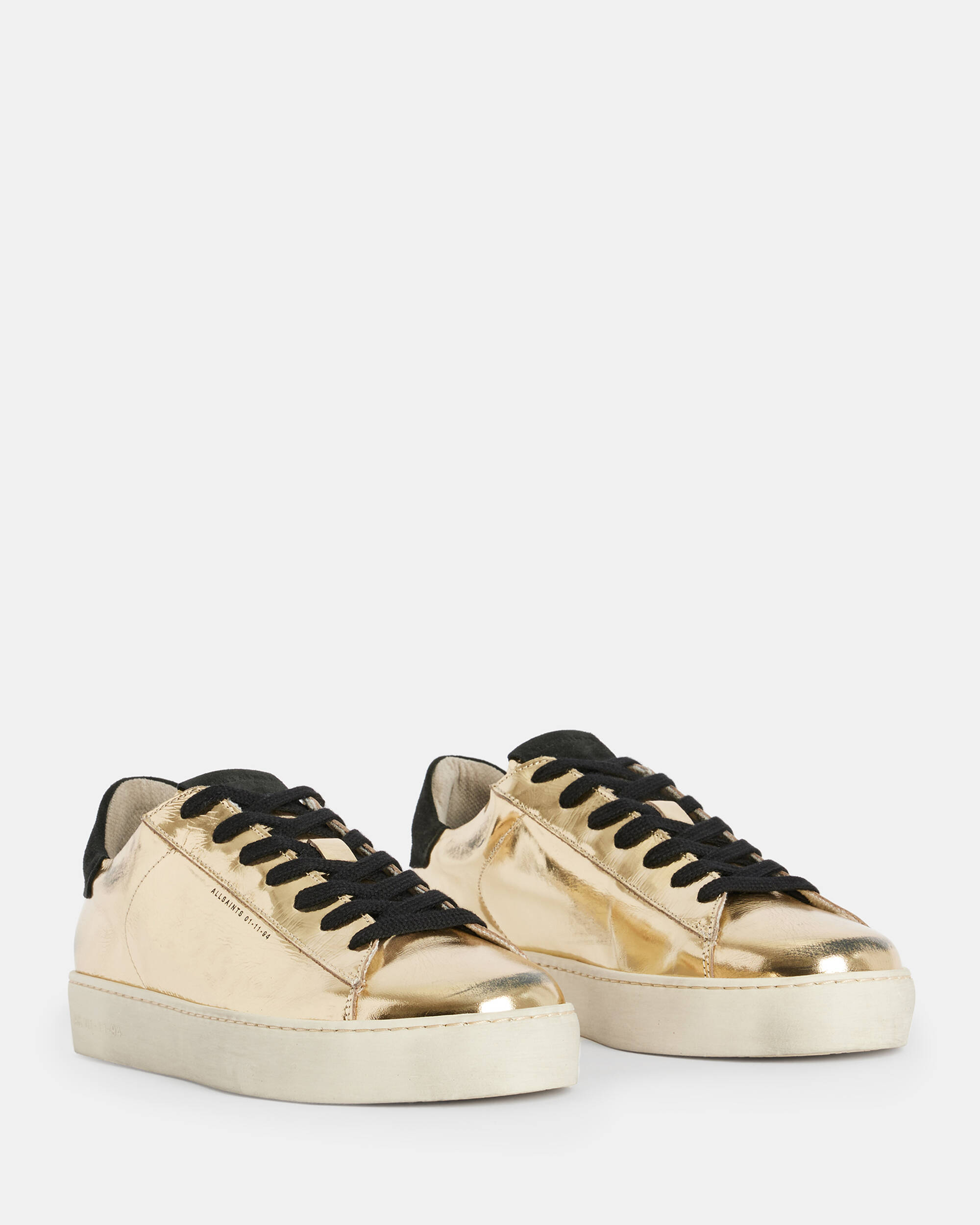 Shana Metallic Leather Sneakers  large image number 5
