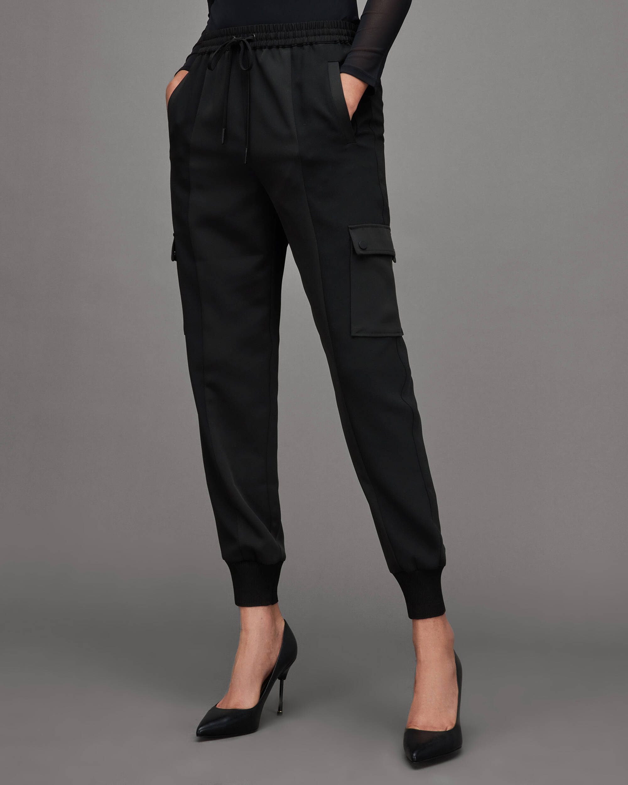 Maddie High-Rise Cuffed Cargo Pants  large image number 2