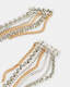 Farrah Mult-Tonal Chain Earrings  large image number 2