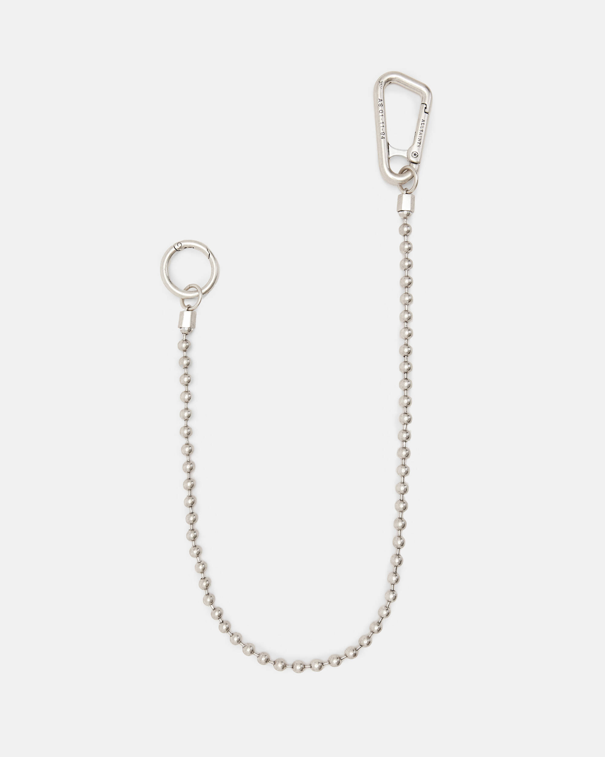 Otto Silver-Tone Ball Belt Chain  large image number 2
